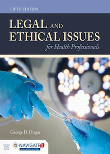 عکس Legal and Ethical Issues for Health Professionals 5th Edition2013 مسائل حقوقی و اخلاقی برای متخصصان بهداشت