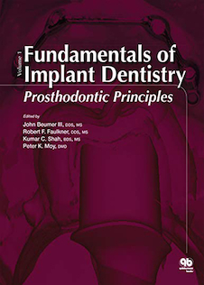 عکس Fundamentals of Implant Dentistry: Prosthodontic Principles2015 مبانی دندانپزشکی ایمپلنت: اصول پروتزهای دندانی