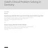 Odell’s Clinical Problem Solving in Dentistry 4th Edition2020