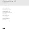 Musculoskeletal MRI 3rd Edition2019