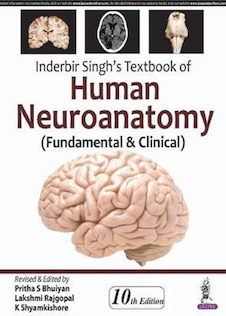 عکس Inderbir Singh’s Textbook of Human Neuroanatomy 10th Edition2017