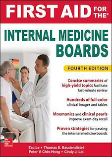 عکس First Aid for the Internal Medicine Boards 4th Edition2017 کمک های اولیه برای هیئت های پزشکی داخلی