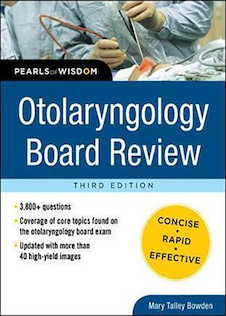 عکس Otolaryngology Board Review 3rd Edition2012 بررسی گوش و حلق و بینی