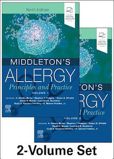عکس Middleton’s Allergy: Principles and Practice 9th Edition2019 آلرژی آل میدلتون: اصول و عملکرد