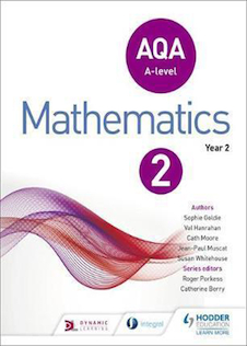 عکس AQA A Level Mathematics Year 2 2018 ریاضیات سطح ای آکوا سال 2