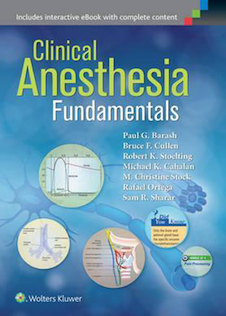 عکس Clinical Anesthesia Fundamentals 2015مبانی بیهوشی بالینی