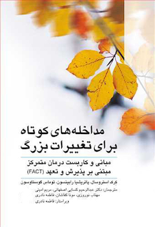 عکس مداخله های کوتاه برای تغییرات بزرگ مبانی و کاربست درمان متمرکز مبتنی بر پذیرش و تعهد