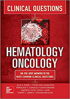 عکس Hematology-Oncology Clinical Questions2019سوالات بالینی هماتولوژی-انکولوژی