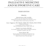 Textbook of Palliative Medicine and Supportive Care 3rd Edicion 2021