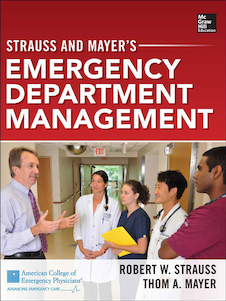 عکس Strauss and Mayer’s Emergency Department Management 1st Edición