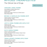 Applied Therapeutics: The Clinical Use of Drugs 12th Edicion 2023