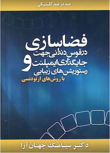 عکس فضاسازی در قوس دندانی جهت جایگذاری ایمپلنت و رستوریشن های زیبایی با روش های ارتودنسی
