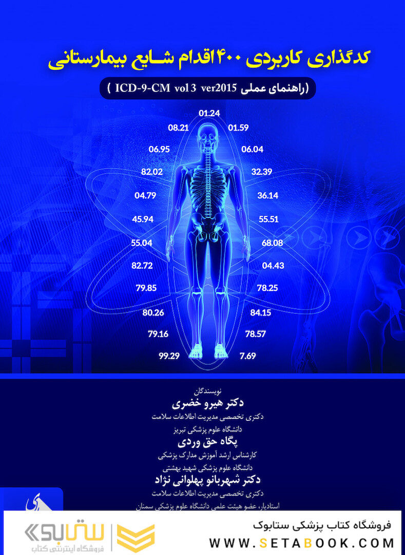 کد گذاری کاربردی 400 اقدام شایع بیمارستانی