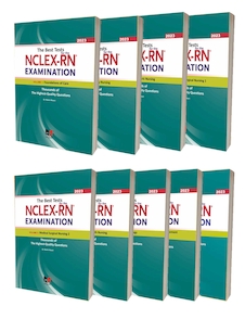 عکس جامع ترین سوال های بین المللی پرستاری برای آزمون NCLEX-RN همراه با پاسخ های تشریحی – the best test for NCLEX-RN examination دوره نه جلدی دکتر رامین ناصری (یوورد 2023 نه جلدی)
