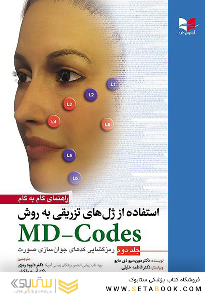 راهنمای گام به گام استفاده از ژل های تزریقی به روش MD-Codes – جلد دوم (رمزگشایی کد های جوان سازی صورت)
