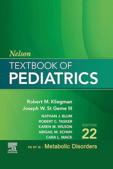 عکس Nelson Textbook of Pediatrics, Metabolic Disorders ,22nd Edition