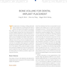 Horizontal and Vertical Bone Augmentation for Dental Implant Therapy
