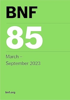 عکس Bnf 85 British National Formulary 2023 85th Edition