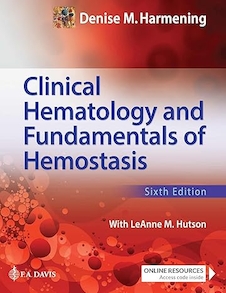 عکس Clinical Hematology and Fundamentals of Hemostasis Sixth Edition