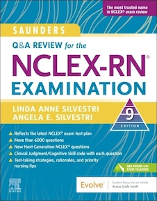 عکس Saunders Q - A Review for the NCLEX-RN Examination 9th Edition