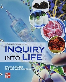 عکس Loose Leaf Version for Inquiry into Life 17th Edition