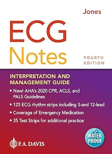 عکس ECG Notes Interpretation and Management Guide Fourth Edition