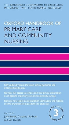 عکس Oxford Handbook of Primary Care and Community Nursing (Oxford Handbooks in Nursing) 3rd Edition