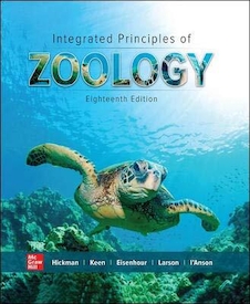عکس Integrated Principles of Zoology 18th Edition