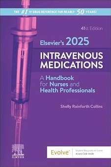 عکس Elsevier’s 2025 Intravenous Medications: A Handbook for Nurses and Health Professionals 41st Edition