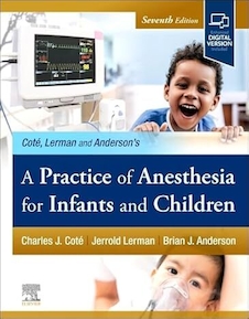 عکس A Practice of Anesthesia for Infants and Children 7th Edition