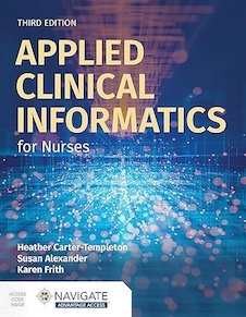 عکس Applied Clinical Informatics for Nurses 3rd Edition