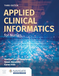 عکس Applied Clinical Informatics for Nurses 3rd Edition
