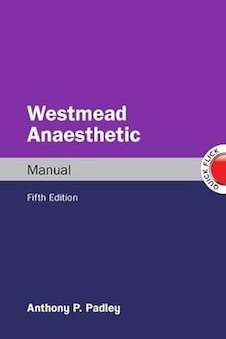 عکس Westmead Anaesthetic Manual, 5th Edition