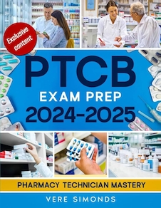 عکس PTCB Exam Prep 2024-2025: Pharmacy Technician Mastery | The Ultimate Guide to Acing the PTCB Exam with Proven Strategies, Q-A and Practice Tests