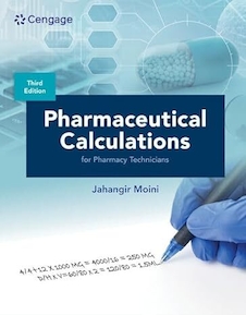 عکس Pharmaceutical Calculations for Pharmacy Technicians 3rd Edition