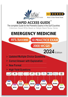 عکس Emergency Medicine Prometric Exam MCQ 2024