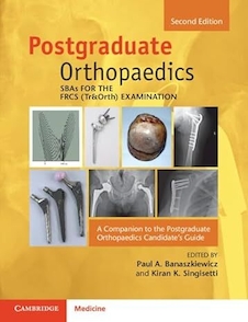 عکس SBAs for the FRCS (Tr-Orth) Examination: A Companion to the Postgraduate Orthopaedics Candidate