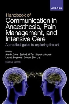 عکس Handbook of Communication in Anaesthesia, Pain Management, and Intensive Care: A practical guide to exploring the art, 2nd Edition
