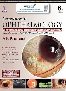 عکس Comprehensive Ophthalmology with Complementary Logbook-cum-Practical Manual