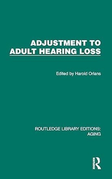 عکس Adjustment to Adult Hearing Loss 1st Edition