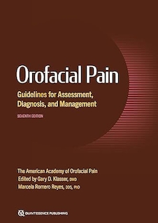 عکس Orofacial Pain: Guidelines for Assessment, Diagnosis, and Management (AAOP The American Academy of Orofacial Pain), 7th Edition