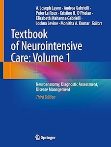 عکس Textbook of Neurointensive Care: Volume 1: Neuroanatomy, Diagnostic Assessment, Disease Management Third Edition