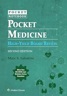 عکس Pocket Medicine High Yield Board Review 2nd Edition
