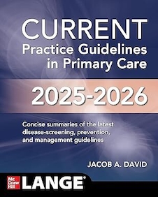 عکس CURRENT Practice Guidelines in Primary Care 2025-2026 22nd Edition