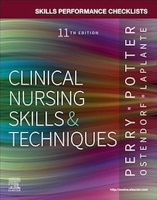 عکس Skills Performance Checklists for Clinical Nursing Skills - Techniques 11th Edition