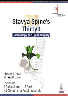 عکس Stavya Spine’s Thirty3: Technology and Spine Surgery 1st Edition