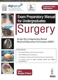 عکس Exam Preparatory Manual for Undergraduates Surgery