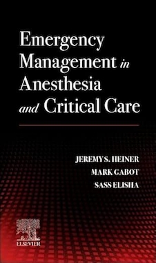 عکس Emergency Management in Anesthesia and Critical Care 1st Edition