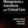 Emergency Management in Anesthesia and Critical Care 1st Edition