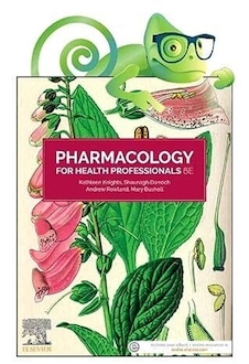 عکس Pharmacology for Health Professionals: Includes Elsevier Adaptive Quizzing for Pharmacology for Health Professionals 6th Edition